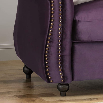 3 Seater Sofa : Chesterfield Modern Sofa Set