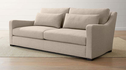 3 Seater Sofa:- Ultra II Slope Arm Sofa Set (Beige)