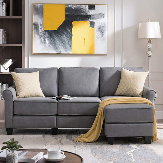 L Shape Sofa Set: Sofa Couch for Small Apartment L Shape Sofa Set