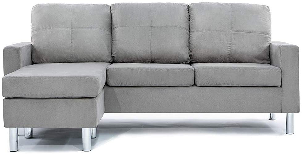 L Shape Sofa Set: OWL Modern Sectional Sofa