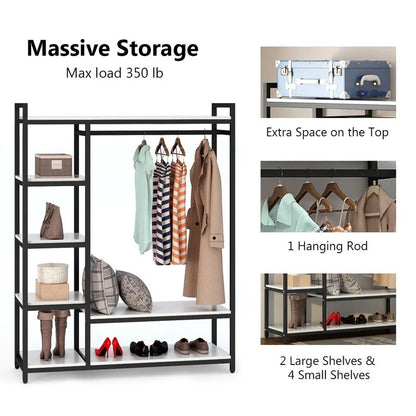 Display Unit: 47.24'' Clothes Display Rack