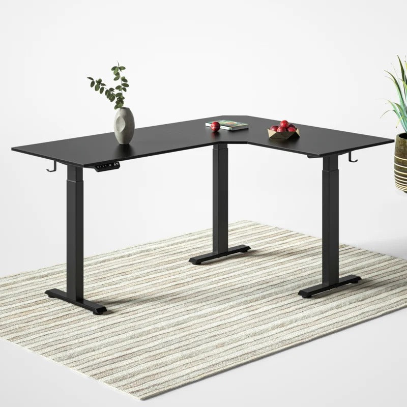 Computer Table: 47.3'' Computer Desk Black