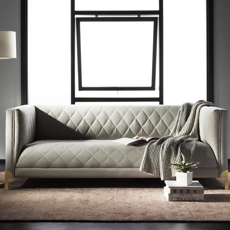  4 Seater Sofa Set : 86'' Tuxedo Arm Sofa