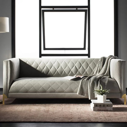  4 Seater Sofa Set : 86'' Tuxedo Arm Sofa