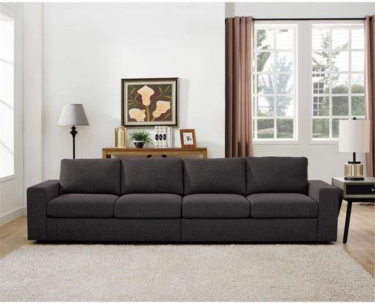 4 Seater Sofa Set : 120'' Square Arm Sofa