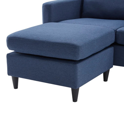 4 Seater Sofa Set: 82.6'' Square Arm Modular Sofa