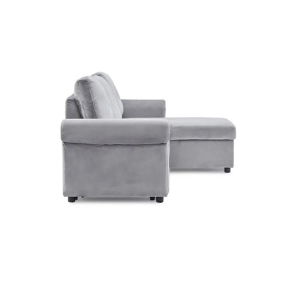 4 Seater Sofa Set: 83.46'' Flared Arm Sofa Bed