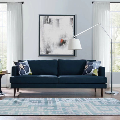 4 Seater Sofa Set: 86.5'' Square Arm Sofa