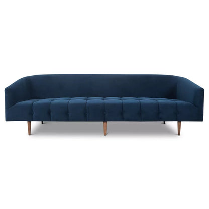 4 Seater Sofa Set : 96'' Velvet Sofa