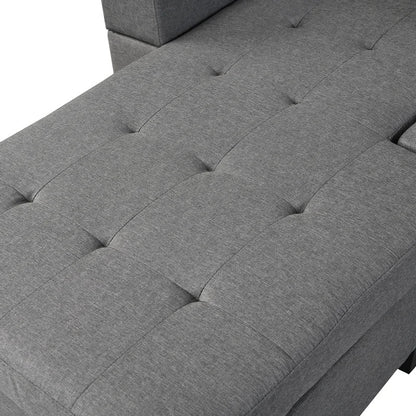 4 Seater Sofa Set : 98'' L Shape Sofa
