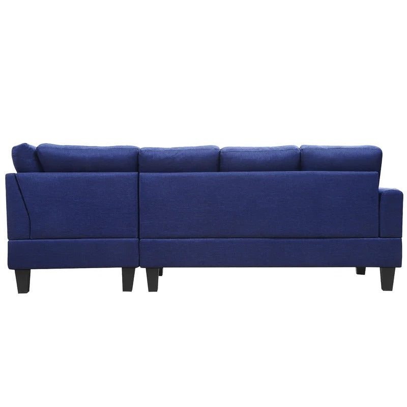4 Seater Sofa Set: 99'' L Shape Sofa Set