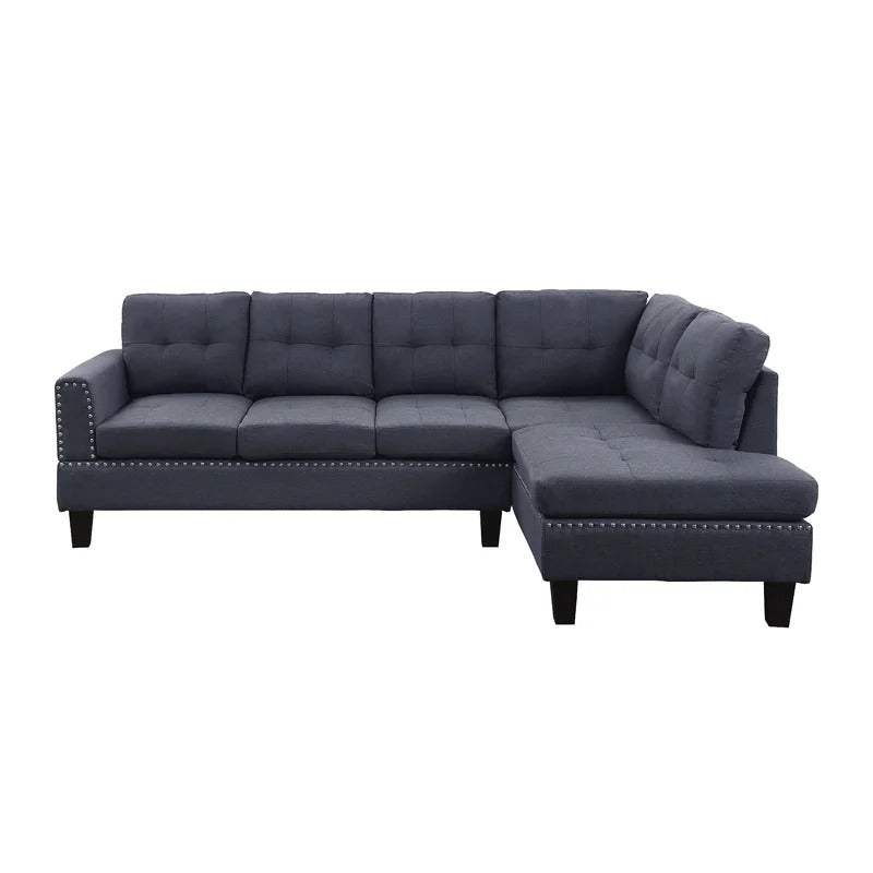 4 Seater Sofa Set: 99'' L Shape Sofa Set