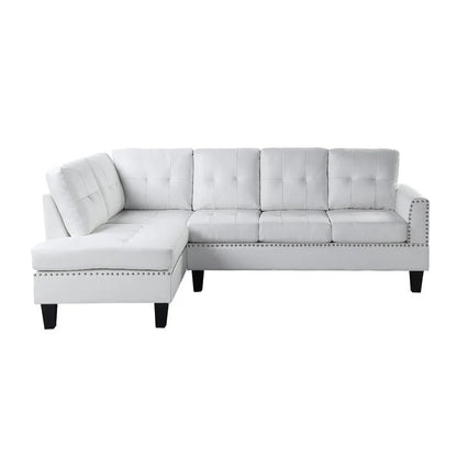 4 Seater Sofa Set: 99'' L Shape Sofa Set