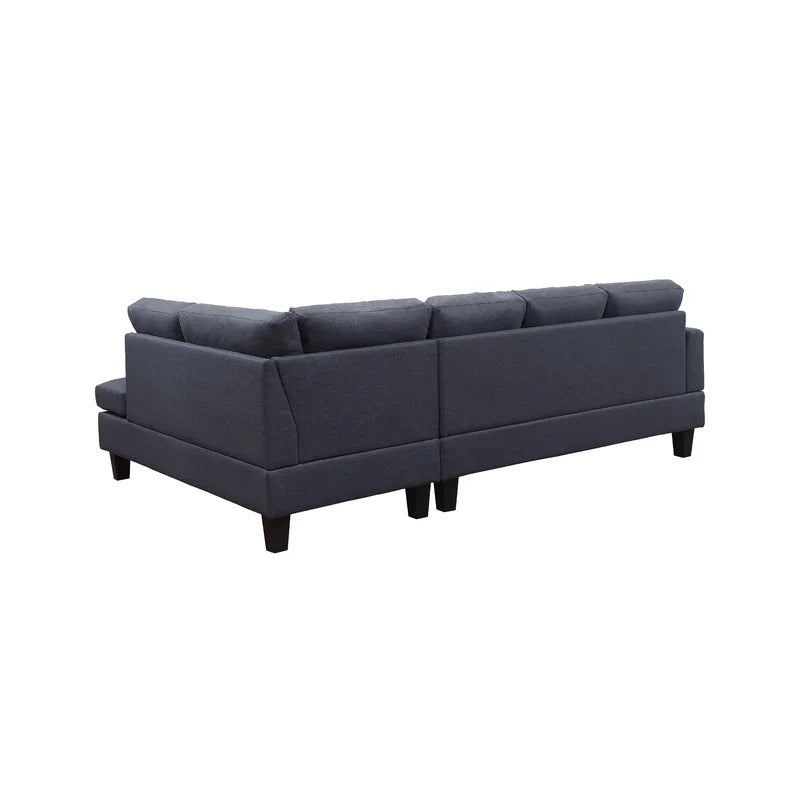 4 Seater Sofa Set: 99'' L Shape Sofa Set