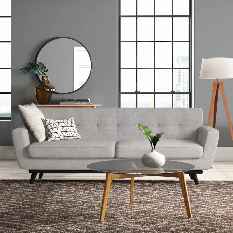 4 Seater Sofa Set : Flared Arm Sofa
