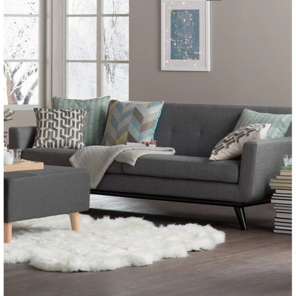 4 Seater Sofa Set : Flared Arm Sofa