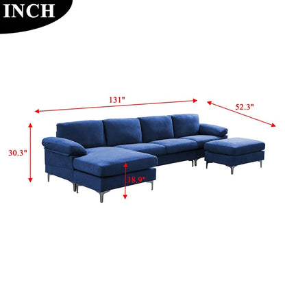 4 Seater Sofa Set : Pillow Top Arm Sofa