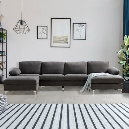 4 Seater Sofa Set : Pillow Top Arm Sofa