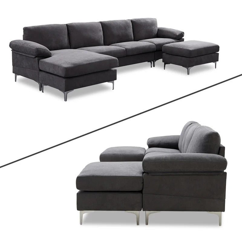 4 Seater Sofa Set : Pillow Top Arm Sofa