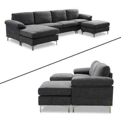 4 Seater Sofa Set : Pillow Top Arm Sofa