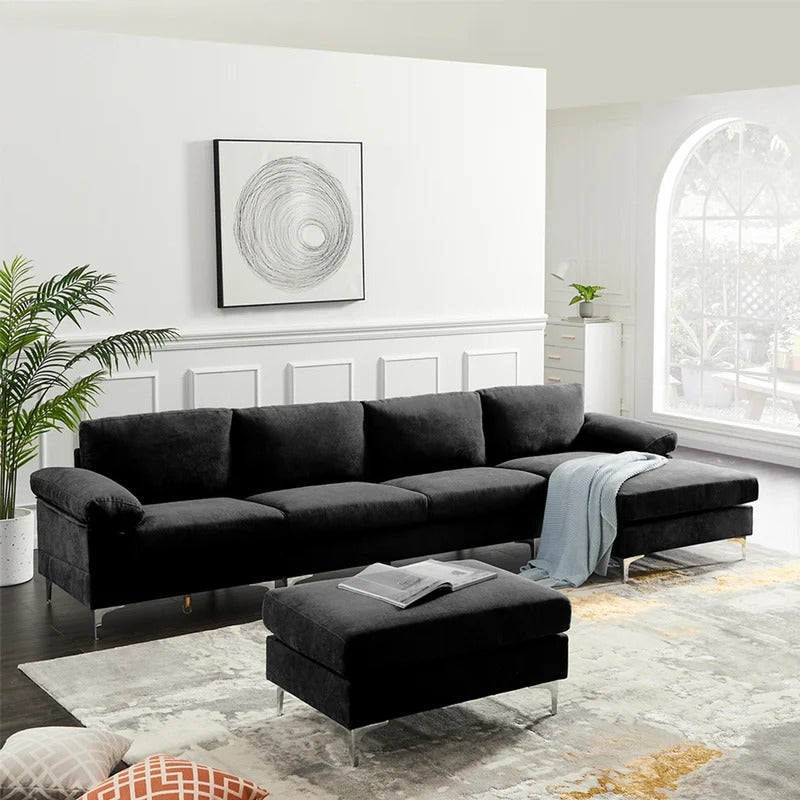 4 Seater Sofa Set : Pillow Top Arm Sofa