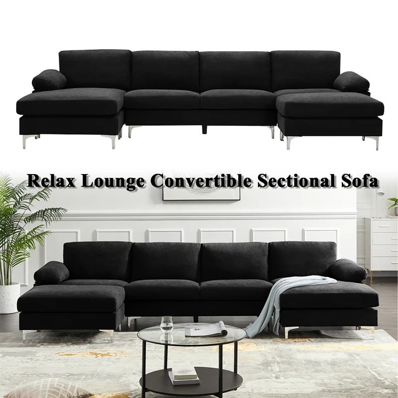 4 Seater Sofa Set : Pillow Top Arm Sofa