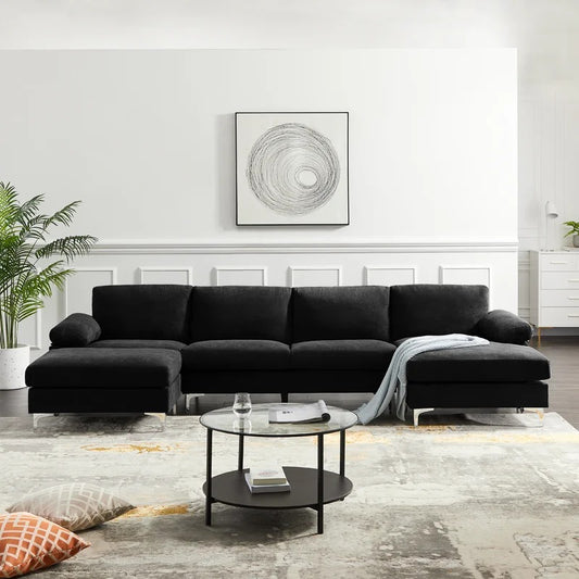 4 Seater Sofa Set : Pillow Top Arm Sofa