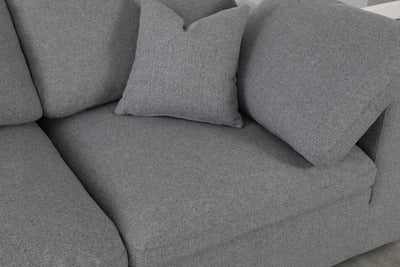 4 Seater Sofa Set : Square Arm Modular Sofa