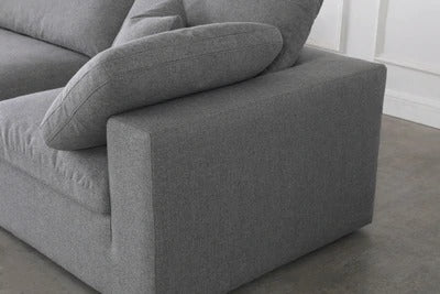 4 Seater Sofa Set : Square Arm Modular Sofa
