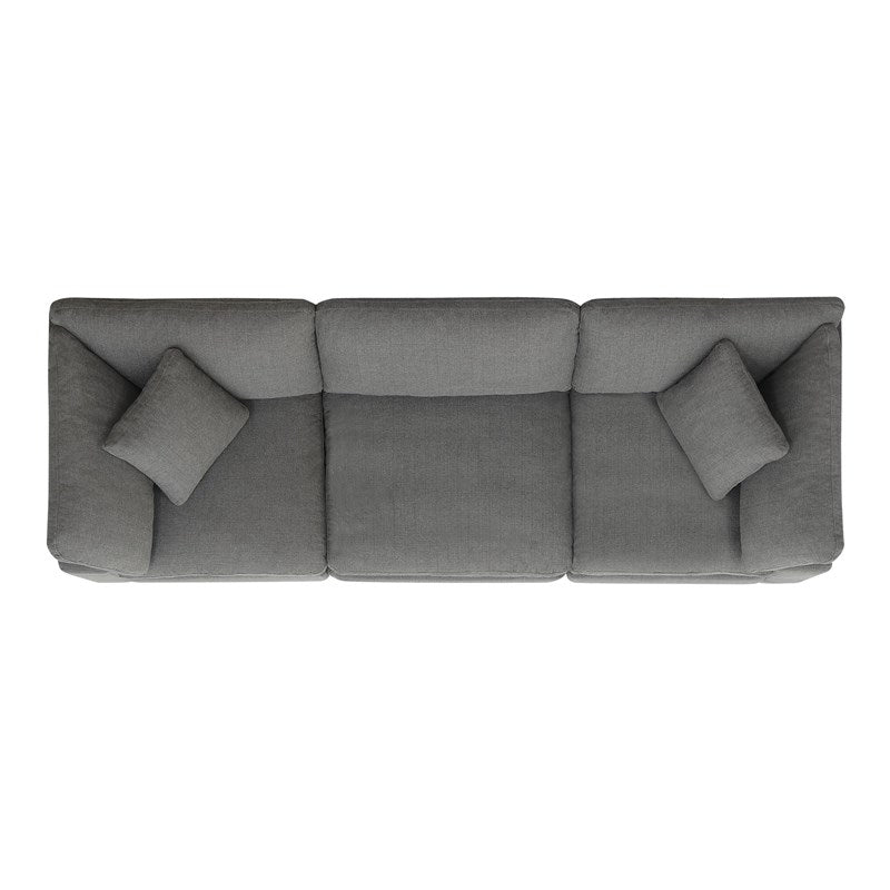 4 Seater Sofa Set : Square Arm Modular Sofa