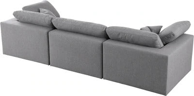 4 Seater Sofa Set : Square Arm Modular Sofa
