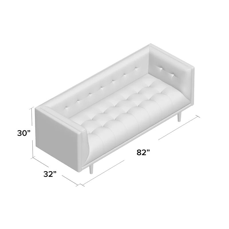 4 Seater Sofa Set : Velvet Tuxedo Arm Sofa