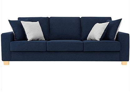 L Shape Sofa Set:- Fabric Sofa Set (Blue)