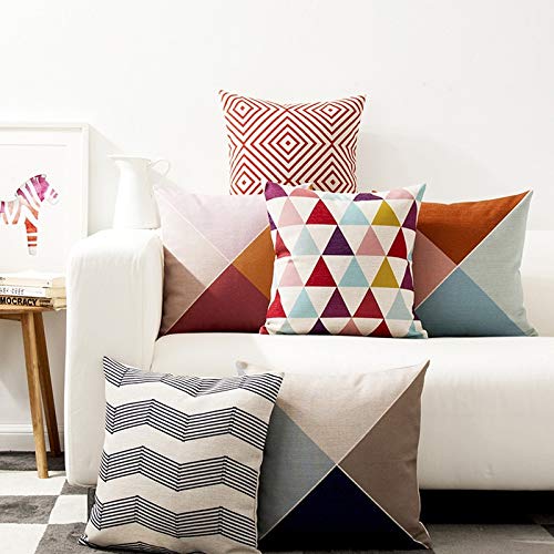 Cushion Covers: Cotton Decorative Throw Pillow/Cushion Covers
