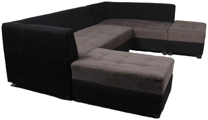 L Shape Sofa Set:- Fabric Sectional Sofa Set