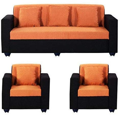 5 Seater Sofa Set:- Desy (3+1+1) Fabric Sofa Set