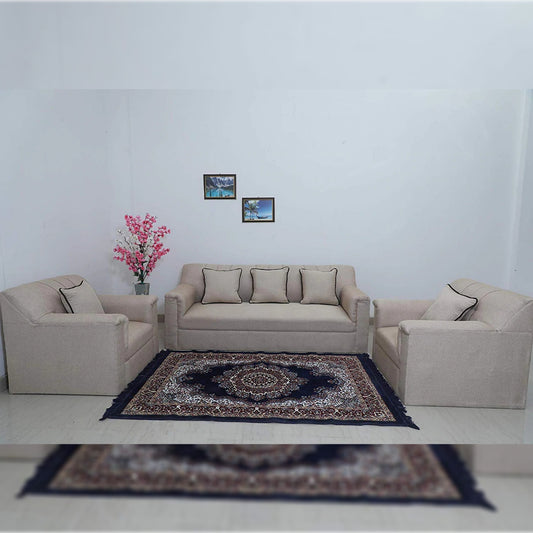 5 Seater Sofa Set (3+1+1) Fabric Sofa Set
