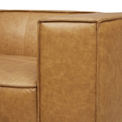 5 seater Sofa Set:- Modern Leatherette Sofa Set