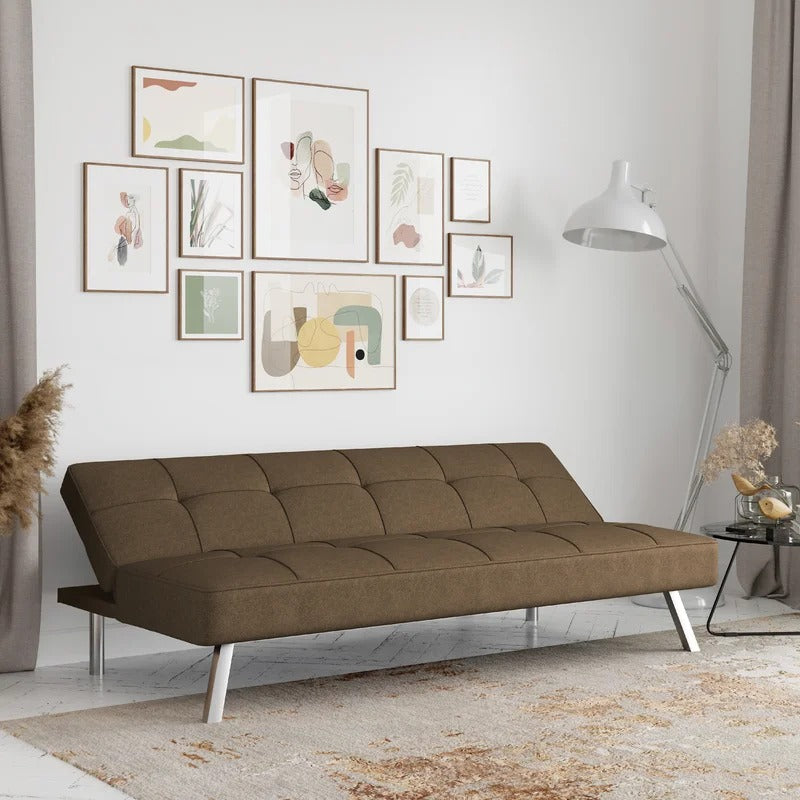Office Sofa: 66.1'' Wide Tufted Back Convertible Sofa