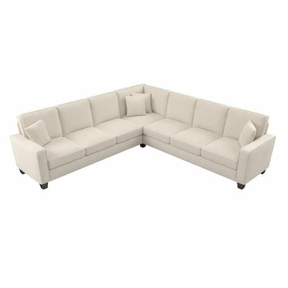 7 Seater Sofa Set: 111.02" Wide Symmetrical Corner Sectional Sofa Set