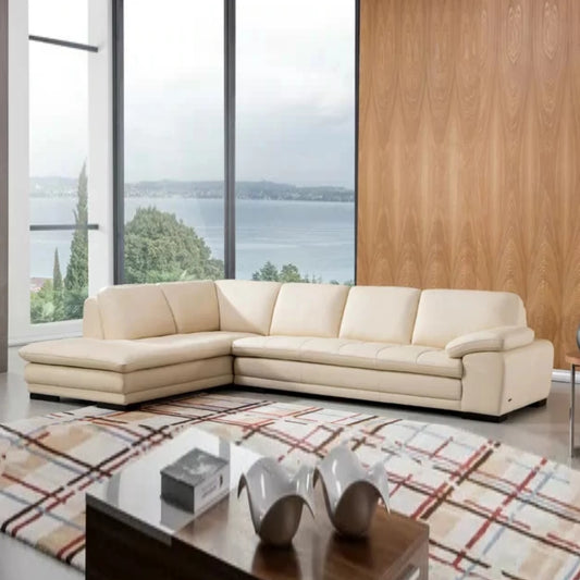 7 Seater Sofa Set 124 Wide Leatherette L Shape Sofa Set