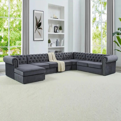 7 Seater Sofa Set  153 Modular Corner Sectional Sofa
