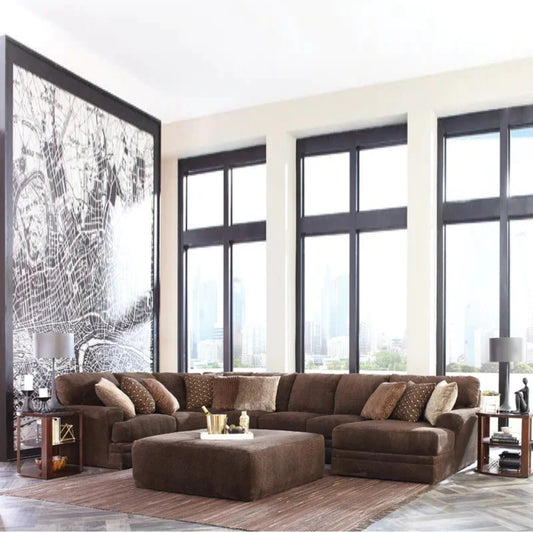 7 Seater Sofa Set 163 Wide Modular Sectional Sofa