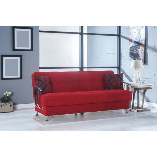 Office Sofa: 81.1'' Recessed Arm Sofa