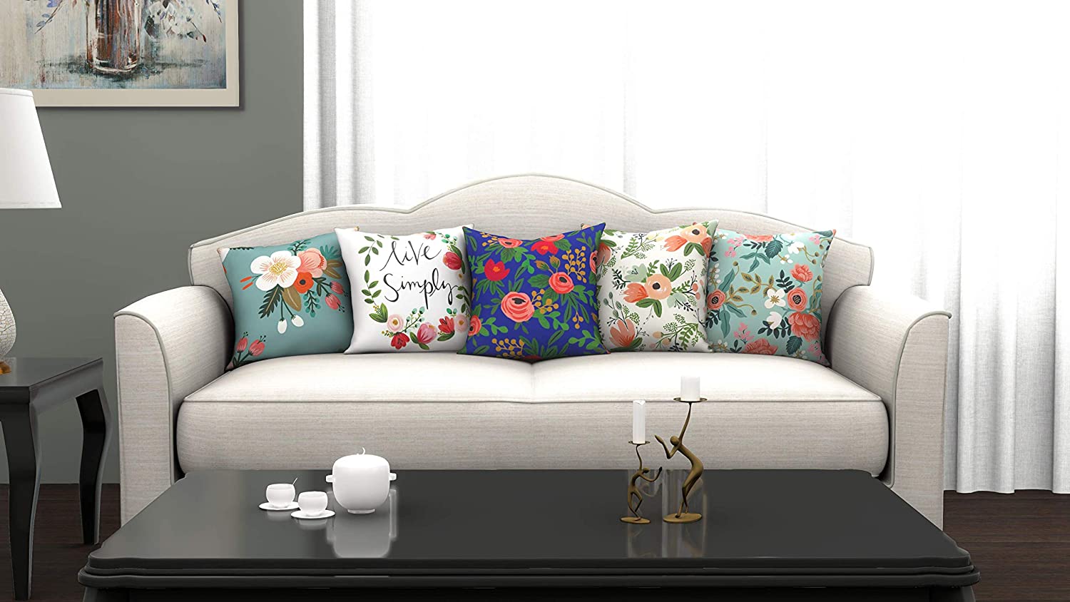 Cushion Covers: Cotton Decorative Throw Pillow/Cushion Covers