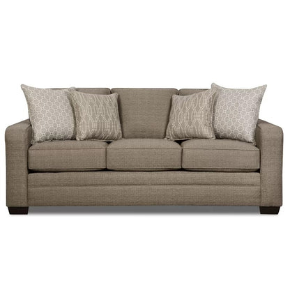 Office Sofa: 83'' Chenille Square Arm Sofa