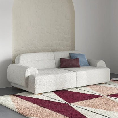 Office Sofa: 89'' Round Arm Sofa