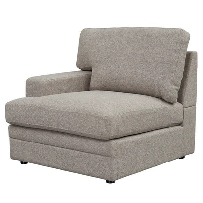 8 Seater Sofa Set: 167" Wide Modular Corner Sectional with Ottoman