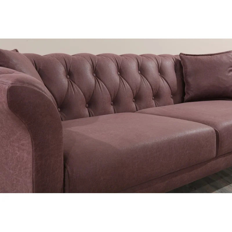 8 Seater Sofa Set: 2 Pieces Living Room Sofa Set