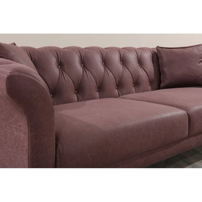 8 Seater Sofa Set: 2 Pieces Living Room Sofa Set